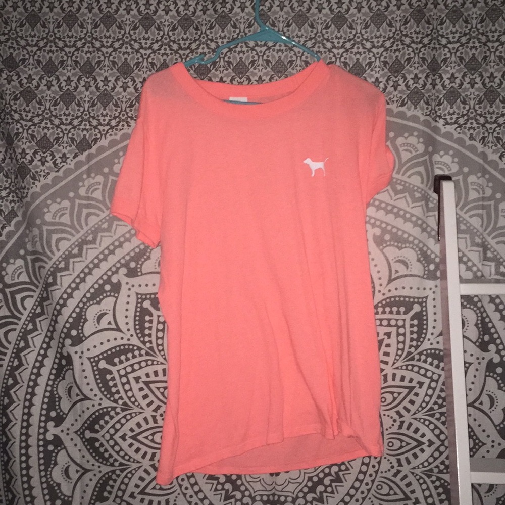 peachy PINK tee
